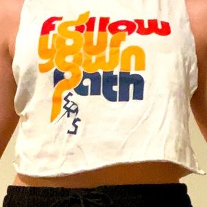 EMS cropped tank top